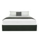 thumbnail image 1 of Base de Cama King Size Gris Oscuro Madera Onstore, 1 of 4