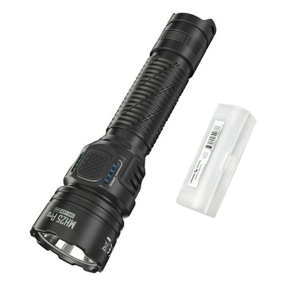 Nitecore MH25 Pro 3300 Lumen Long Throw Rechargeable Flashlight   LumenTac Organizer