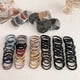 thumbnail image 3 of 20-Pack Elastic Hair Bands for Women, Seamless Scrunchies for Everyday Styling, 3 of 5