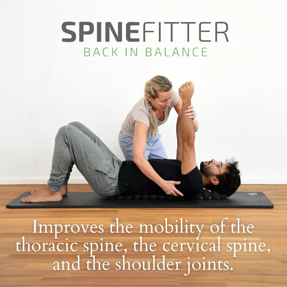 Spinefitter by Sissel, Back Stretcher, Green, Spinal Decompression, Posture Corrector