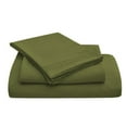 thumbnail image 2 of 6 Piece Bamboo Sheets Set-Silky-Stronger Than Cotton Cool Sheets-Wrinkle Free-Deep Pockets 16"-Extremely Soft Bamboo Rayon Sheets-Calking,Sage Green, 2 of 5