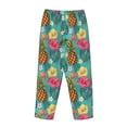 thumbnail image 5 of Xecao Pineapple Women's Straight Lounge Pajama Pants: The Epitome of Relaxed Sleepwear, 5 of 9