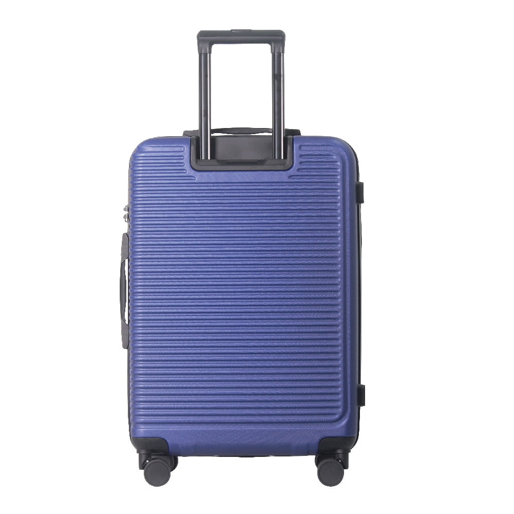 MAYEERTY 3-Piece ABS Luggage Set, Spinner Wheels, TSA Lock, Lightweight Suitcase, Dark Blue