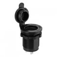 thumbnail image 3 of Sailing Enchufe impermeable del encendedor del cigarrillo de la motocicleta del coche del ABS de 12V 24V a prueba de agua, 3 of 9