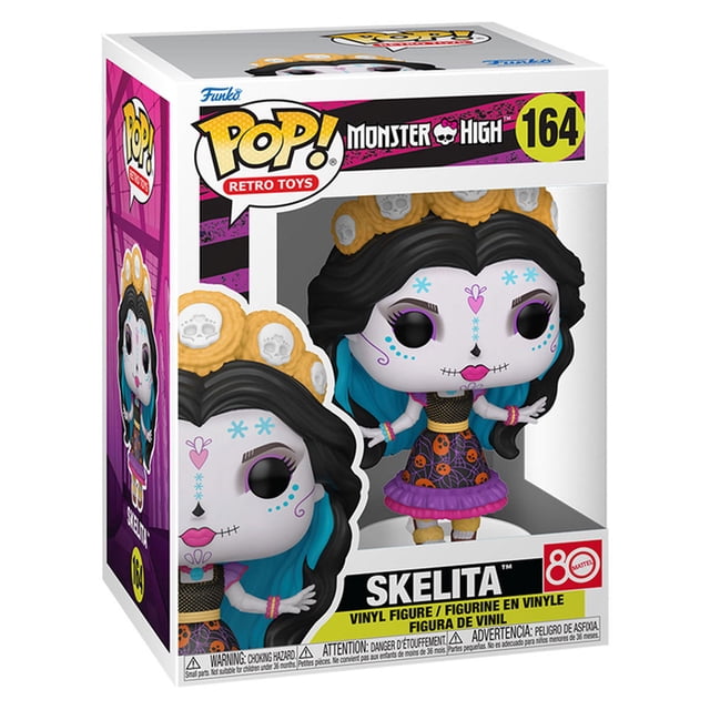 Figura Coleccionable Funko Pop Retro Toys Monster High Skelita 1 Pieza