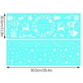 thumbnail image 3 of Guozer Christmas Window Clings 1Set Snowflake Decorations Stickers Classroom Window Clings for Christmas party, New Year Decoration, Winter Decoration, 3 of 9