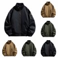 thumbnail image 2 of HOOMEUMY Fashion Men's Airy Flight Jacket Casual Stylish Windbreaker Thin Jacket, 2 of 10