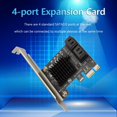 thumbnail image 2 of Cable Adaptador de Tarjeta de Expansión A PCIe PCI Express 3.0 de 4 Puertos para Tarjeta de Imagen HDD, 2 of 5