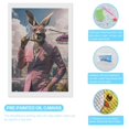 thumbnail image 3 of Diamond Art Kits for Adults, Stylish Kangaroo In SuitDiamond Painting Kits for Beginners, Frameless Round 5D Full Drill Diamonds Art Gem Art Crafts Home Decor Gifts, 3 of 8
