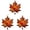 Red 3PCS, variant on CY5O5ee Maple Leaf Suncatcher for Window Hanging Fall Ornaments Pendant for Fall Winter Thanksgiving Window Wall Acrylic Maple Leaves Hanging Ornament 2PCS