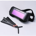 thumbnail image 2 of Gafas de soldadura Máscara para protección Ojos de soldadura MIG con oscurecimiento automático Gafas protectoras antivaho, 2 of 4