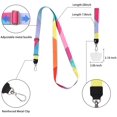 thumbnail image 2 of Universal Phone Lanyard, Universal Nylon Neck Strap and Wrist Strap Tether With 4 Durable Clear Patches Key, 2 of 5