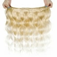 thumbnail image 7 of Benehair Brazilian Body Wave Blonde Human Hair Bundles 100% Virgin Human Hair Bundles Hair Weave Extensions Thick Soft 1 bundle Hair 100g, 7 of 7