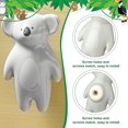 thumbnail image 3 of 5 Pieces Cute Animal Knobs Kids Handles Ceramic Knobs Animal Drawer Pulls And Knobs Animal Cabinet Knobs, 3 of 5