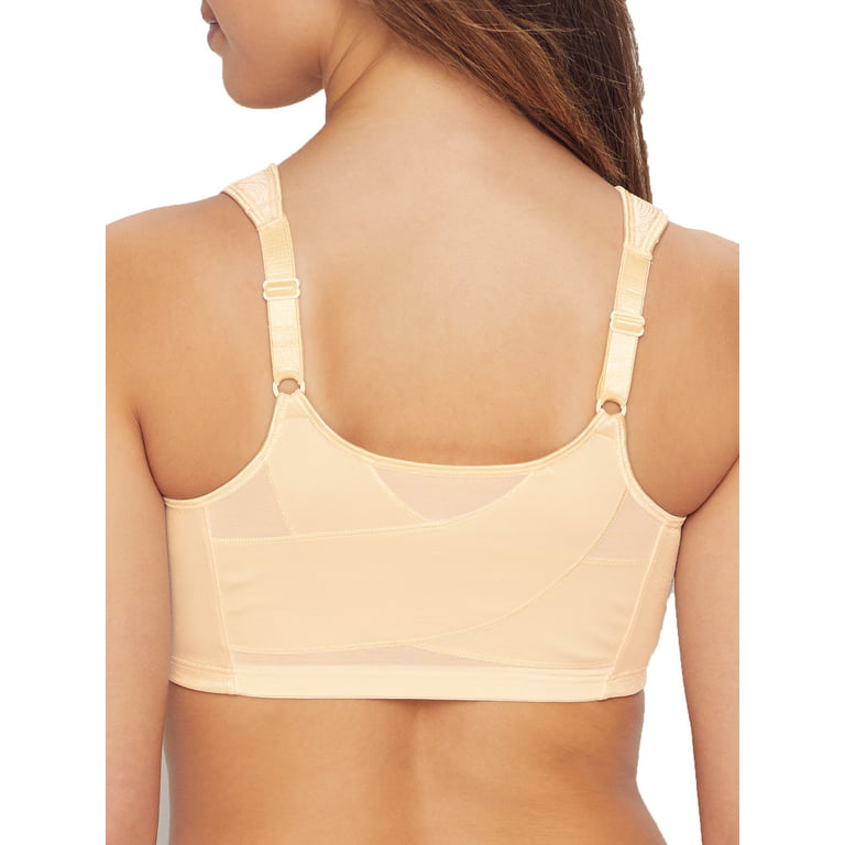 Playtex 18 Hour Wirefree Bra Front Close Back Power Support Womens USE525