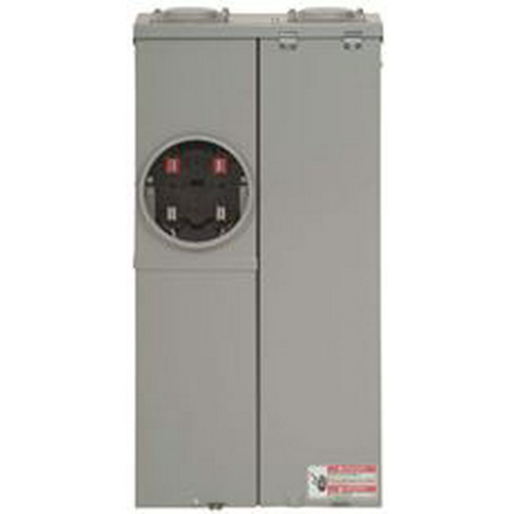 Br Outdoor Main Breaker Meter And Panel House Combo 200 Amps Walmart