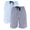 Navy, variant on Broadcloth Cotton Pajama Shorts 2-Pack (Men Big & Tall)