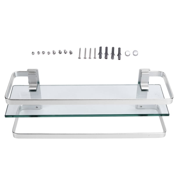 Estante de baño Exquisito y práctico organizador de pared para baño con accesorios de instalación para baño, cocina y dormitorio