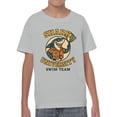 thumbnail image 2 of Shark University Swim Team Graphic Youth's T-shirt, 2 of 3