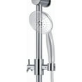 thumbnail image 5 of 28in. Adjustable Slide Bar with Integrated Soap Dish Chrome, 5 of 6