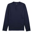 thumbnail image 1 of Alfani First Impression Henley - Camiseta para hombre, color azul, XX-Large, 1 of 1
