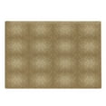 thumbnail image 1 of Abstract Cutting Board, Floral Pattern with Strokes Dots and Curves Composition Retro, Decorative Tempered Glass Cutting and Serving Board, in 3 Sizes, by Ambesonne, 1 of 2