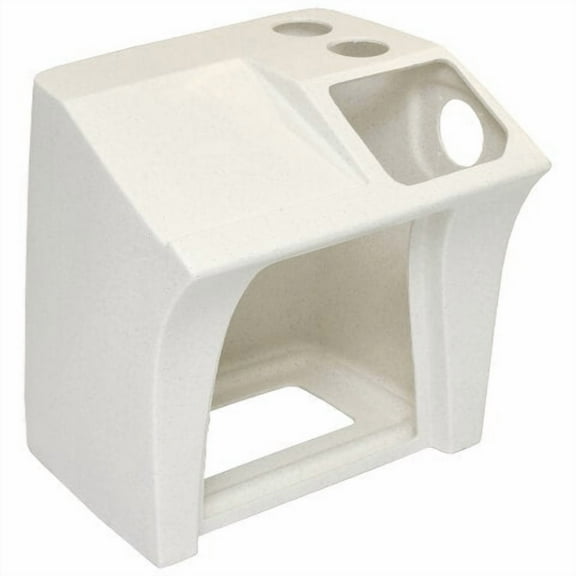 Mako Boat Center Steering Console 358654 | Pro Skiff 13 CC White