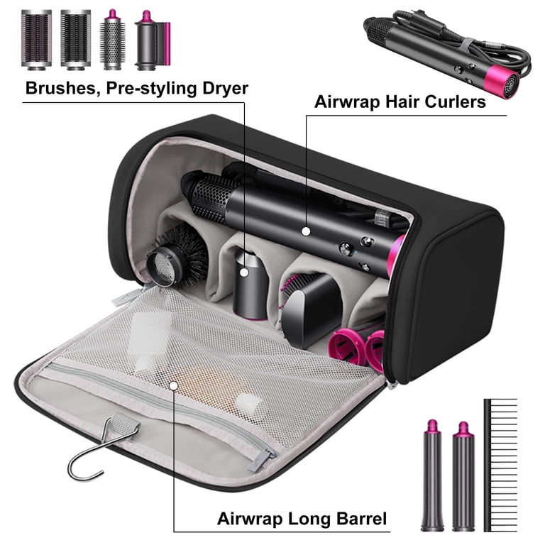 Travel Case Compatible with Dyson Airwrap Styler, Portable Storage