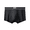 Black, variant on XBASW Men's Underwear Boxer Briefs Large Size Undies Comfortable Cool Underpants for Men L-3XL