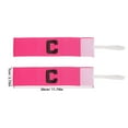thumbnail image 2 of KAKOWELY 6Pcs Captain Arm Band For Youth Players Solid Colored Nylon C Shaped Warmth Protection, 2 of 8