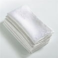 thumbnail image 1 of SARO 8000.W20S Serviettes de Table Carrées 20 Po. Design Flocon de Neige Blanc - Ensemble de 4, 1 of 1