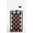 thumbnail image 1 of Mango Steam 23 Bottle Gray Wine Rack with Glass Top Shelf, Free Standing for Home, Kitchen and Bar, 1 of 9