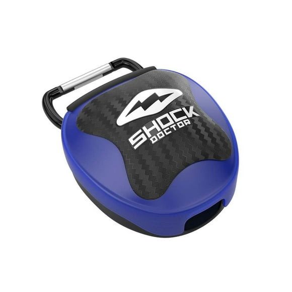 Funda para protector bucal Shock Doctor, con almacenamiento universal y ventilado