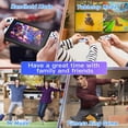 thumbnail image 2 of EVEMAETS Swtich Remote Controller Compatible with Nintendo Switch, Supports Dual Vibration/Motion Control, Purple Pink, 2 of 6
