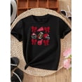 thumbnail image 2 of MAWOTEA Girls Football Graphic T-shirts for Outdoor Sports and Daily Wearing, Young Girls T-Shirts, Size from 3-13Y, 2 of 5