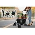 thumbnail image 3 of Meoldis Large Foldable Shopping Cart with Wheels, Heavy Duty Collapsible Grocery Cart, Portable Utility Trolley with Detachable Bag for Groceries, Laundry & Camping, 3 of 11