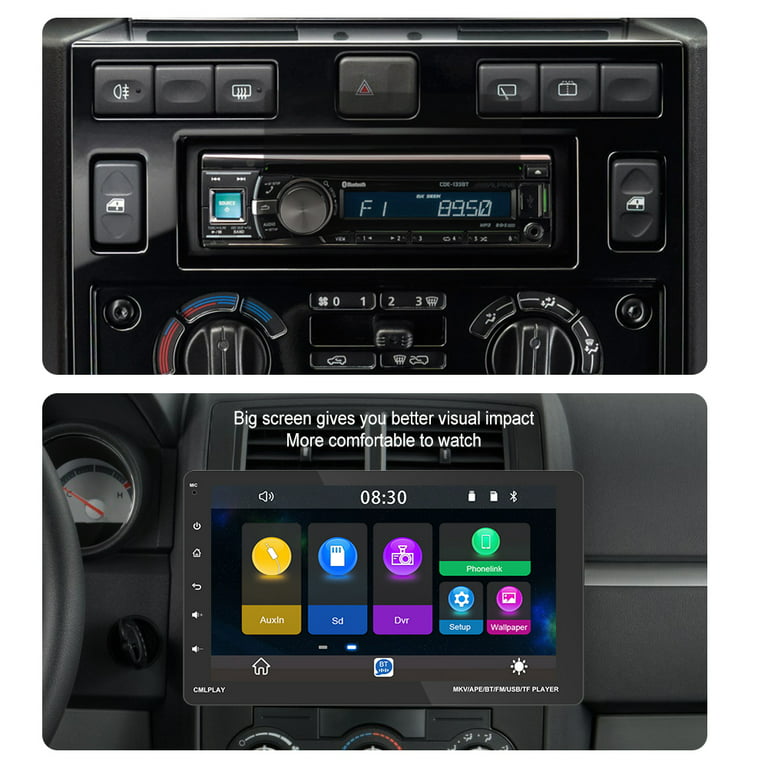 Comprar Podofo 1 Din Universal Car Radio 6.9 ″ Auto Android Player
