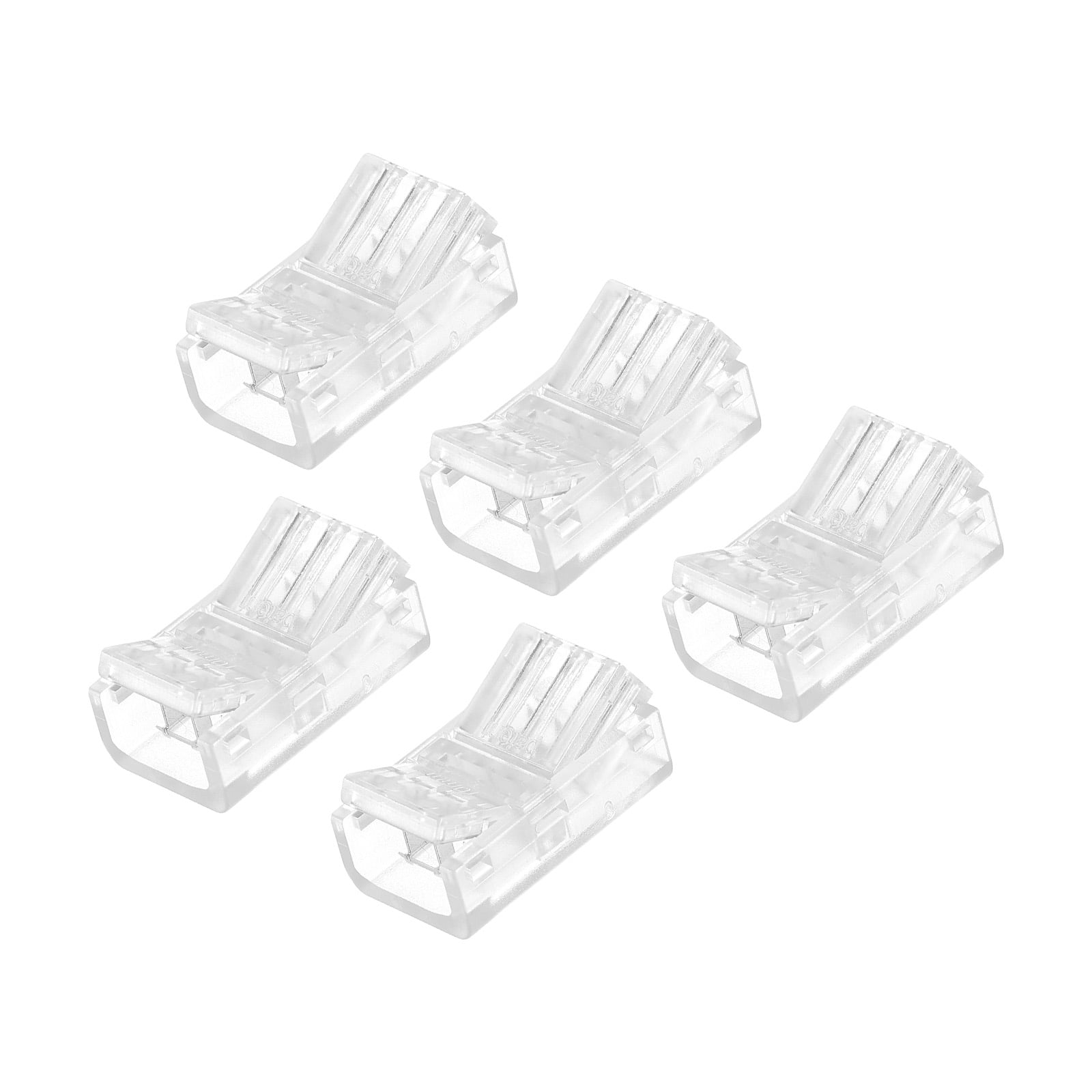 LED Strip Connector 3 Pin, 10mm LED Connectors for Strip Light Connector 5 Pack