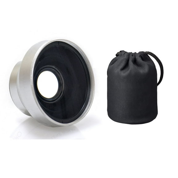 37mm 3.0x Super Telephoto Lens (Stronger Alternative To Panasonic DMW-GTC1)   Nwv Direct Micro Fiber Cleaning Cloth