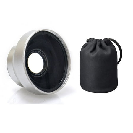 37mm 3.0x Super Telephoto Lens (Stronger Alternative To Panasonic DMW-GTC1) + Nwv Direct Micro Fiber Cleaning Cloth