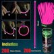 thumbnail image 2 of NUDALA 200 Piezas de Varillas Luminosas de Color Rosa, Collares de Pulsera, Suministros para Fiestas que Brillan en la Oscuridad, Paquete de 8 Barras de Luz con Conectores para el Día de San Valentín,, 2 of 5