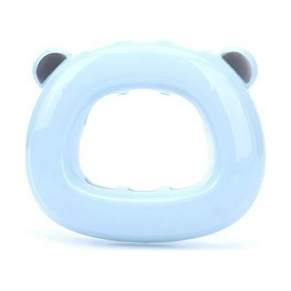 Adorable Cartoon Bear Toothbrush Suction Holder Home Bathroom Tooth Brush Rack(Blue)