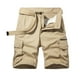 thumbnail image 1 of Pantalones Cortos Para Hombre Pantalones Cargo Casual Bolsillos Con Botones Con Cremallera Recortada Odeerbi  ODB157570, 1 of 7