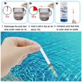 thumbnail image 3 of 100Pcs 3 In 1 Swimming Pool Test Strips Spa & hot tub Test Strips for Chlorine  PH and Alkalinity Testing, 3 of 11