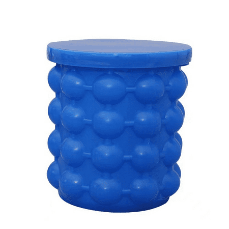 

Ice Cube Mold Ice Trays Large Silicone Ice Bucket Ice Cube Maker Round Portable