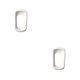 thumbnail image 4 of Yuarrent Funda protectora para ordenador de bicicleta, multicolor, a prueba de polvo, impermeable, cronómetro, cubierta para ciclismo, velocímetro de Blanco 2piezas Yuarrent CBP463510, 4 of 5