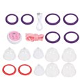 thumbnail image 4 of Máquina Eléctrica De Vacío De Senos, Mejora La Elasticidad 8 Tazas Ajuste De Fuerza Estiramiento De La Piel Masajeador De Vacío De Senos Previene La Flacidez Para Uso, 4 of 7