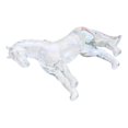 thumbnail image 3 of Crystal Zodiac Horse Figurine, Decorative Animal Ornament for Home and Office, Cartoon Style Miniature Sculpture Symbolizing Prosperity and Luck for, 3 of 5