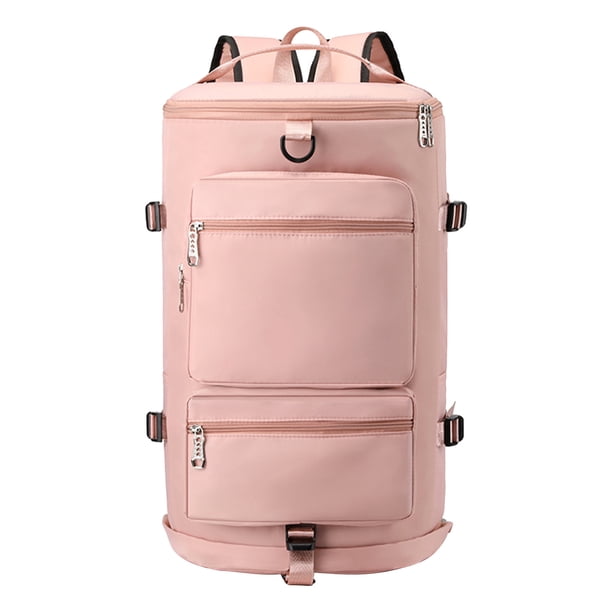 Mochila de viaje de gran capacidad, ligera, para senderismo, de uso diario, multiusos, para el trabajo, la escuela, el gimnasio y aventuras al aire libre. Bolso de hombro informal de poliéster con