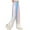 Pink, variant on WERYOUNG Girls Streetwear Sweat Pants Summer Trendy Gradient Stretch Elastic Empire Waist Straight Wide Leg Pants With Pockets Toddler Lovely Athletic Pants,Grey,11-12 Years